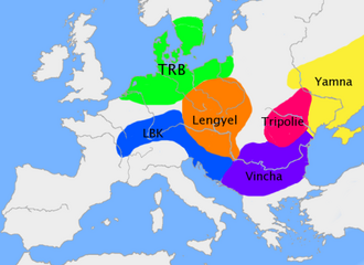 ■&nbsp;Het leefgebied van het trechterbekervolk